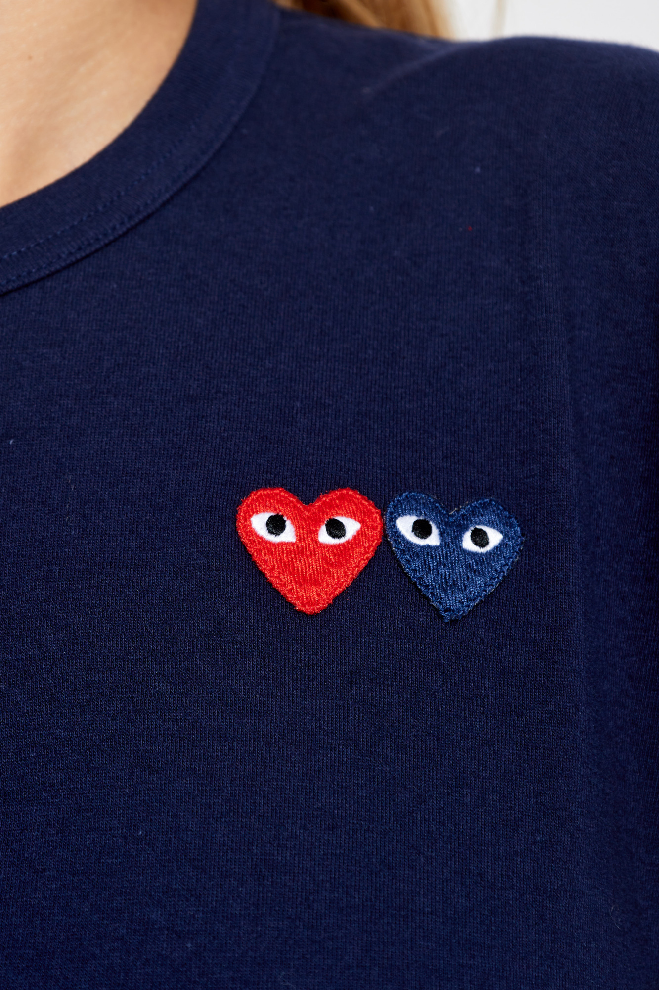 PLAY COMME des GARCONS 新品 プレイ コムデギャルソン BLACK